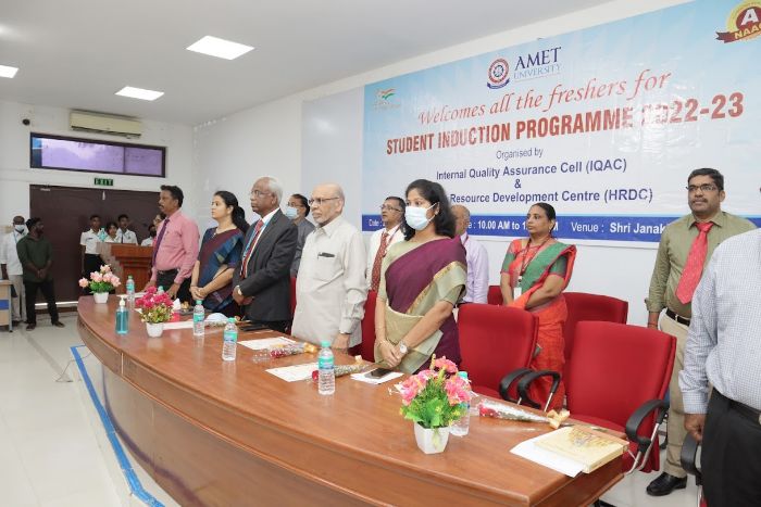The Internal Quality Assurance Cell (IQAC) and Human Resource Development Cell (HRDC), are jointly organized Student Induction Programme 2022-23 (3 Weeks), from 22 Aug 2022 to 10 Sep 2022