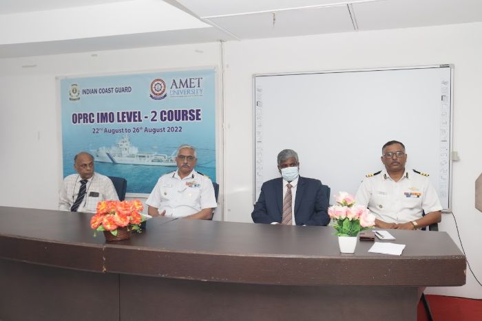 Valedictory function on OPRC IMO Level - 2 Course, on 26 Aug 2022