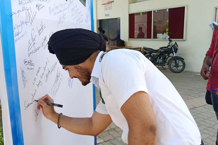 Anti-Ragging Awareness - Signing Campaign on 12.08.2024