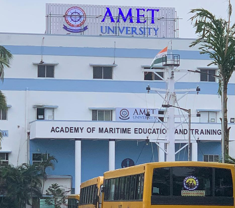 ICFDTSD AMET UNIVERSITY logo